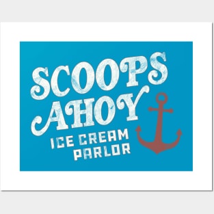 Scoops Ahoy - Stranger Things Posters and Art